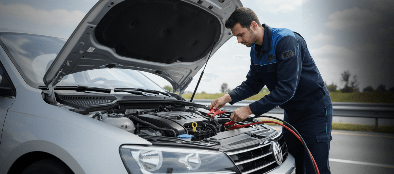 Car Jumpstart Service in Dubai – Fast, Safe & On-Demand jumpstart packages start at just AED 99